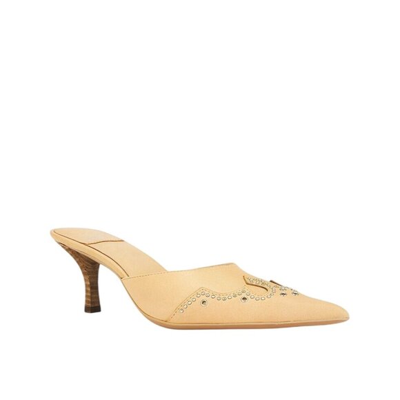 Jeffrey Campbell Head-West Pump in Natural 7.5 with box Womens - Picture 1 of 12